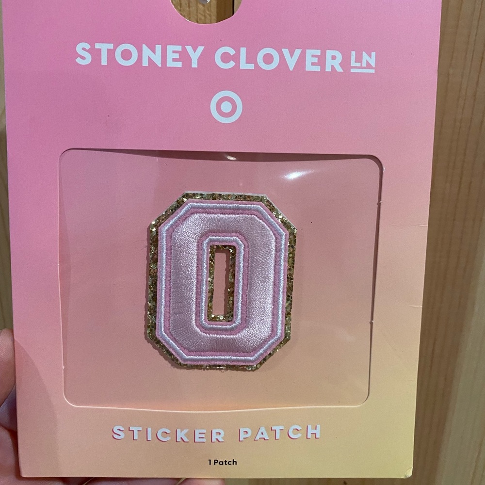 Stoney Clover Lane x Target Letter O patch